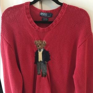 Vintage polo bear sweater